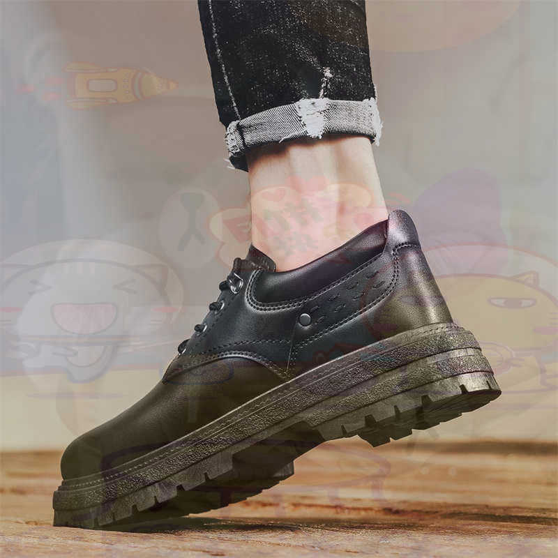 Men'S Grooming Products Kit - Dark Natural Leather Fashion Trainers Tennis