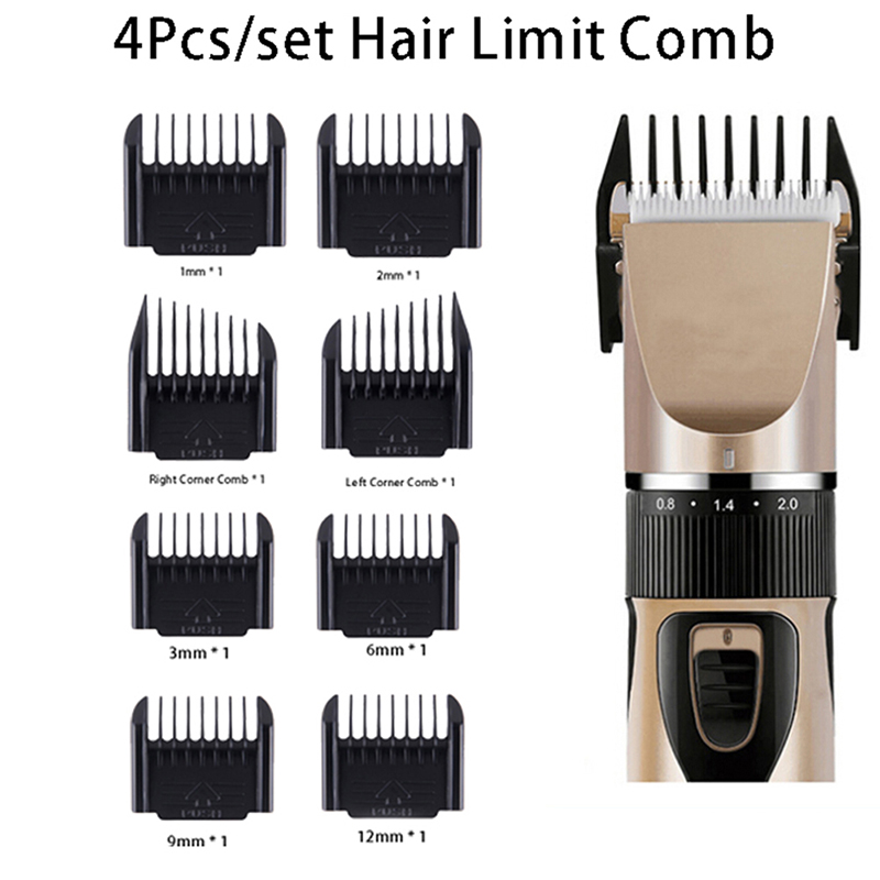 Hair Cutting Guide Comb 4Pcs S - Mens Grooming Kit Gift Set 评论和价格