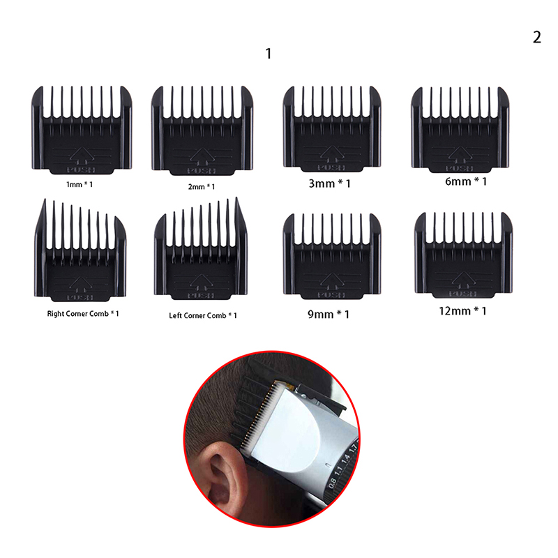 Hair Cutting Guide Comb 4Pcs S - Mens Grooming Kit Gift Set 评论和价格