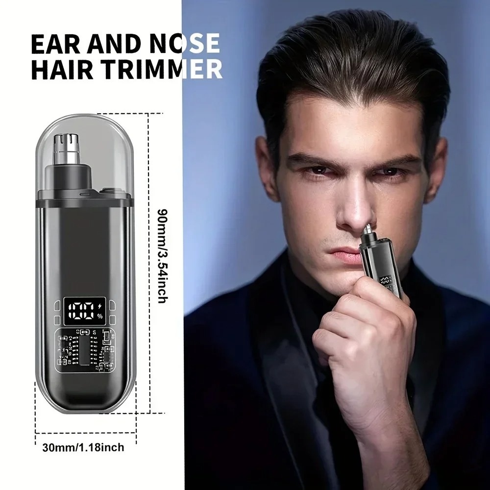 Electric Mini Nose Ear Hair Tr - Men'S Grooming Electric Trimmer 评论和价格
