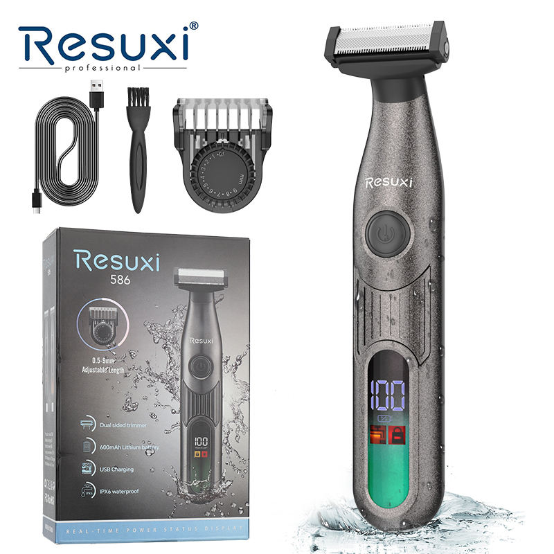 Resuxi 586 Premium Mens Groomi - Men'S Grooming Electric Trimmer 评论和价格