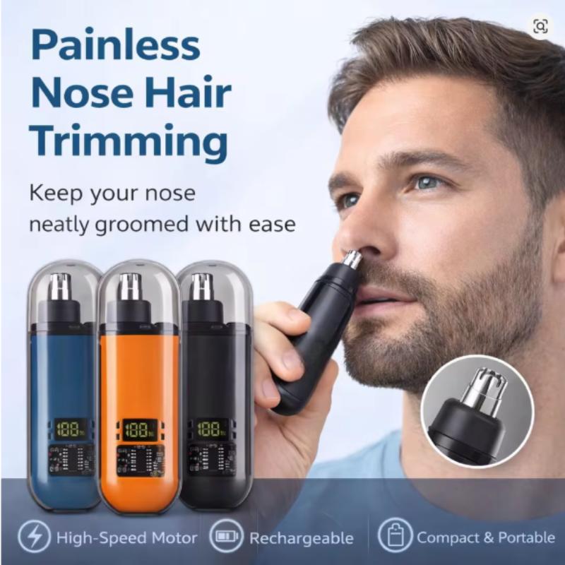 USB Rechargeable Nose Ear Hair - Men'S Grooming Electric Trimmer 评论和价格