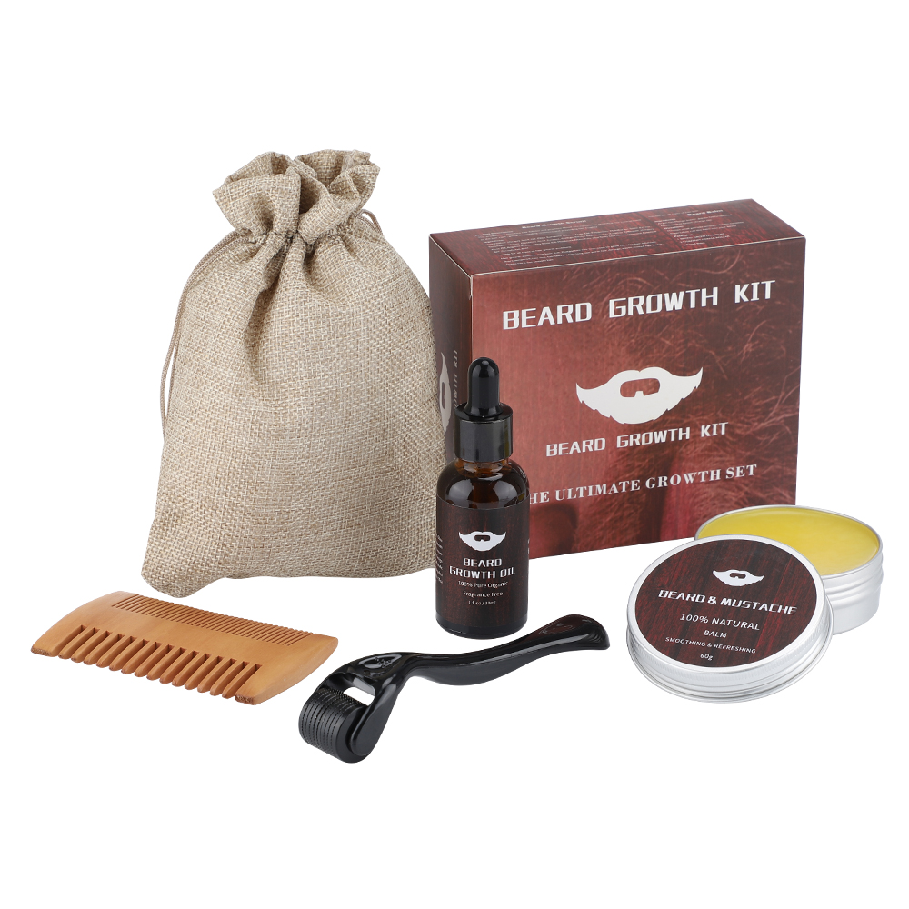 Beard Growth Kit For Men Hair  - Men'S Grooming Products Kit 评论和价格