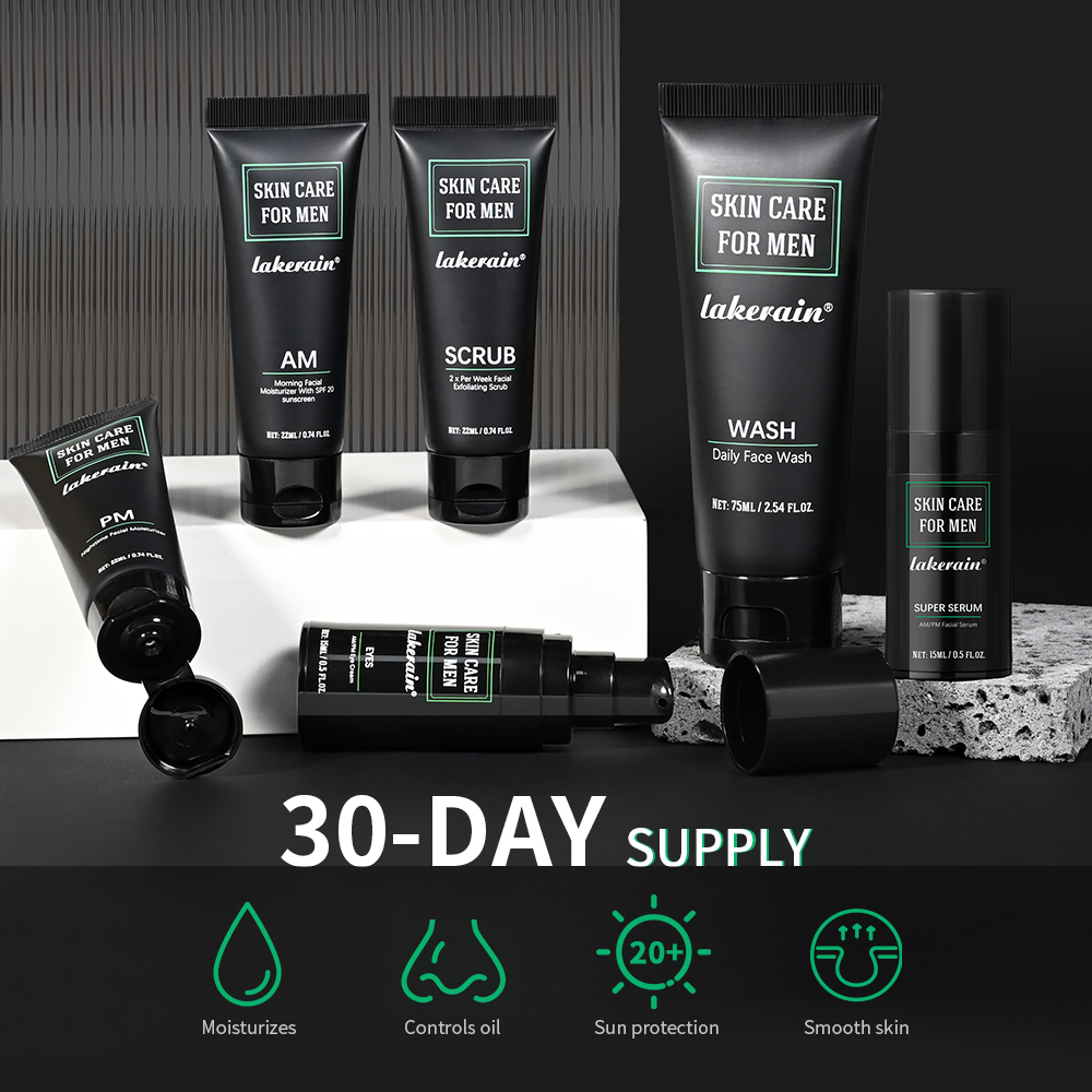 Men Skincare Kit Deep Cleansin - Mens Grooming Kit Gift Set 评论和价格