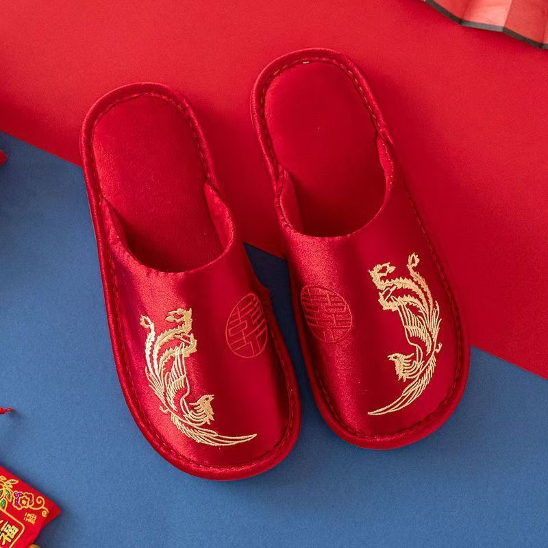 Men Silk Baotou Red Wedding Sl - Men Grooming Home 评论和价格