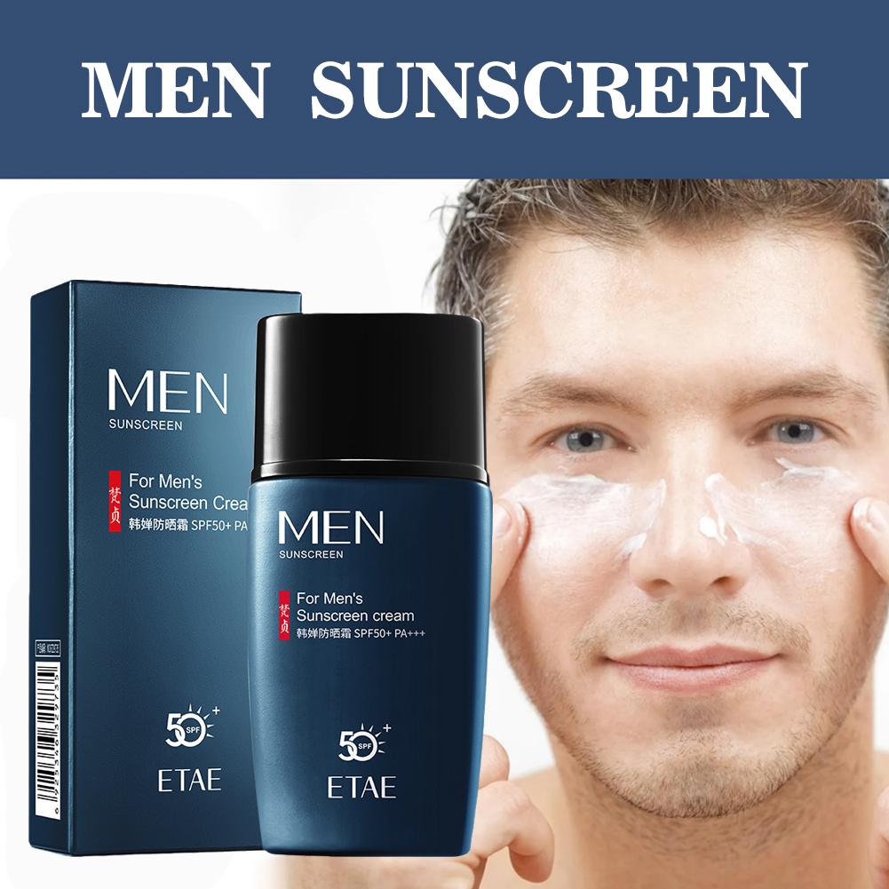 SPF 50+ Men Sunscreen Sun Bloc - Face Moisturizer Spf 评论和价格