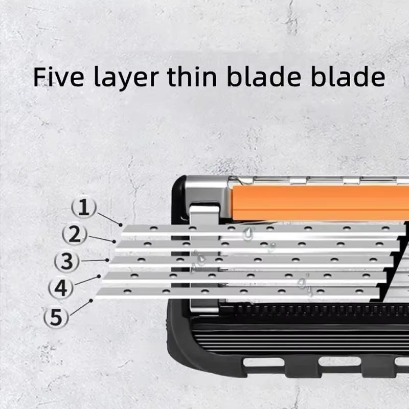 5 Layer Stainless Steel Razor  - Men Grooming Home 评论和价格
