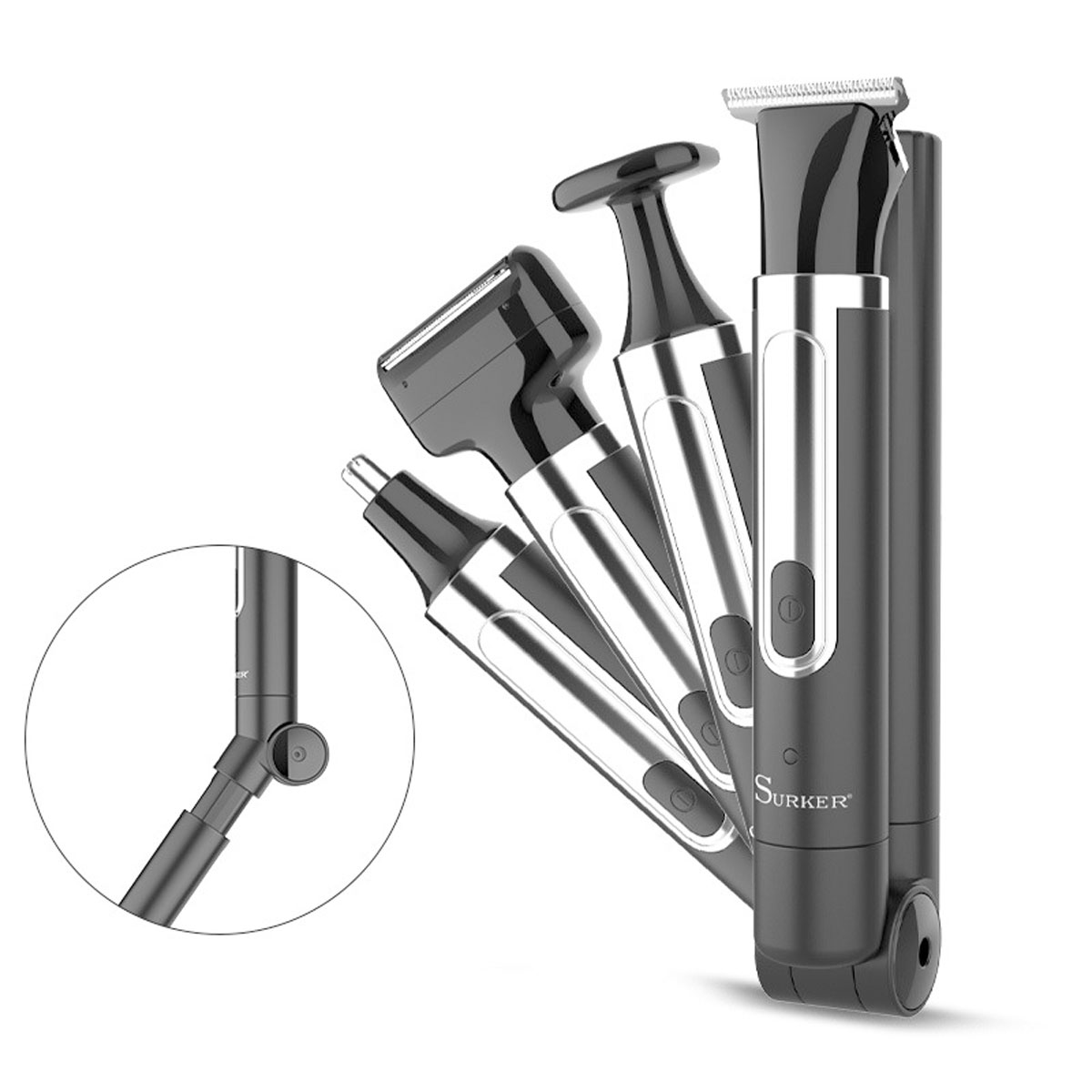 Surker 4-in-1 Shaver for Men G - Men Grooming Home 评论和价格
