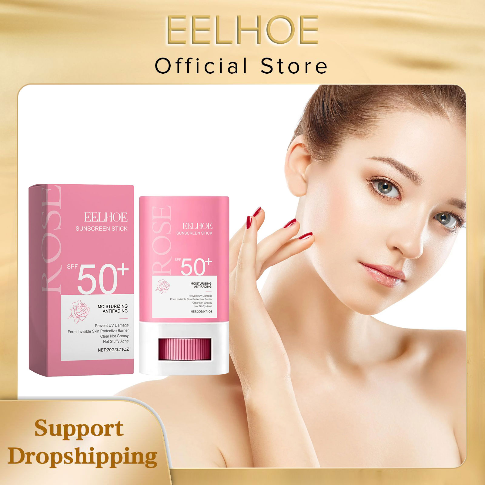 EELHOE Pink Roses Sun Protecti - Face Moisturizer Spf 评论和价格