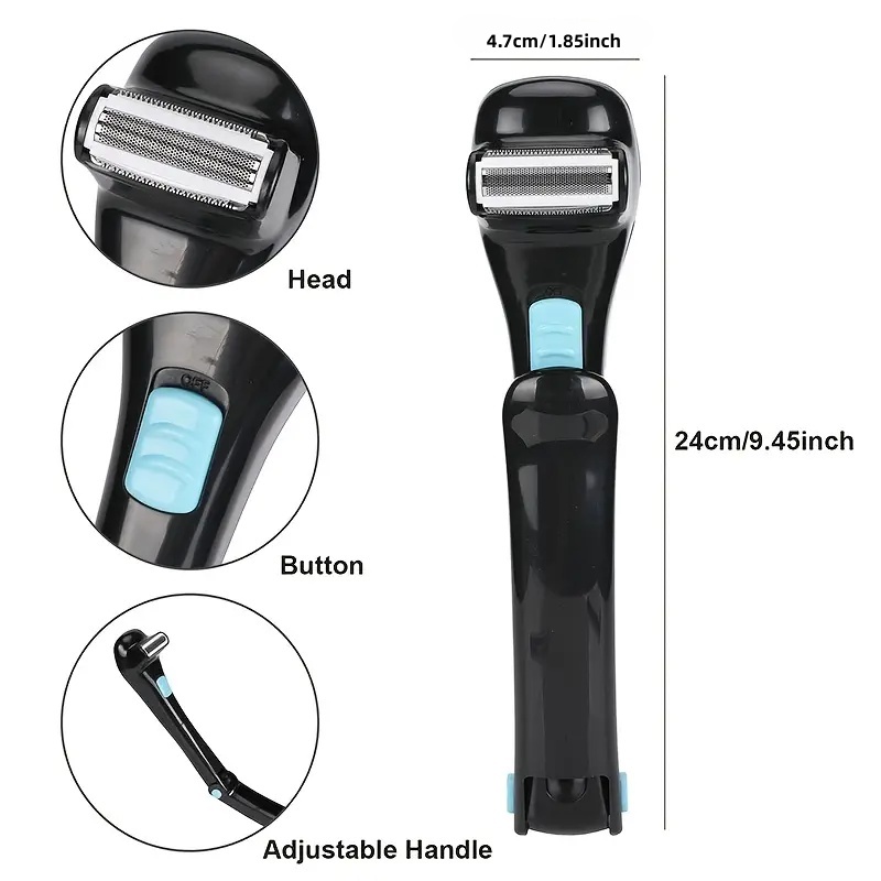 Rechargeable Electric Back Sha - Men'S Grooming Electric Trimmer 评论和价格