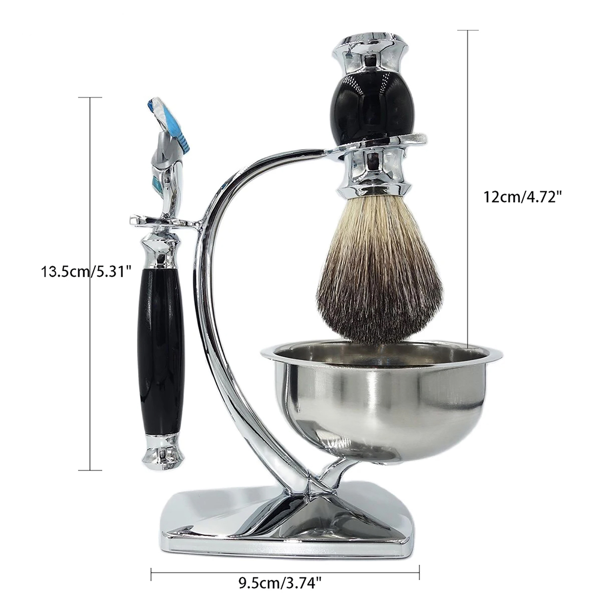 iRAZOR Classic 4-in-1 Wet Shav - Mens Grooming Kit Gift Set 评论和价格