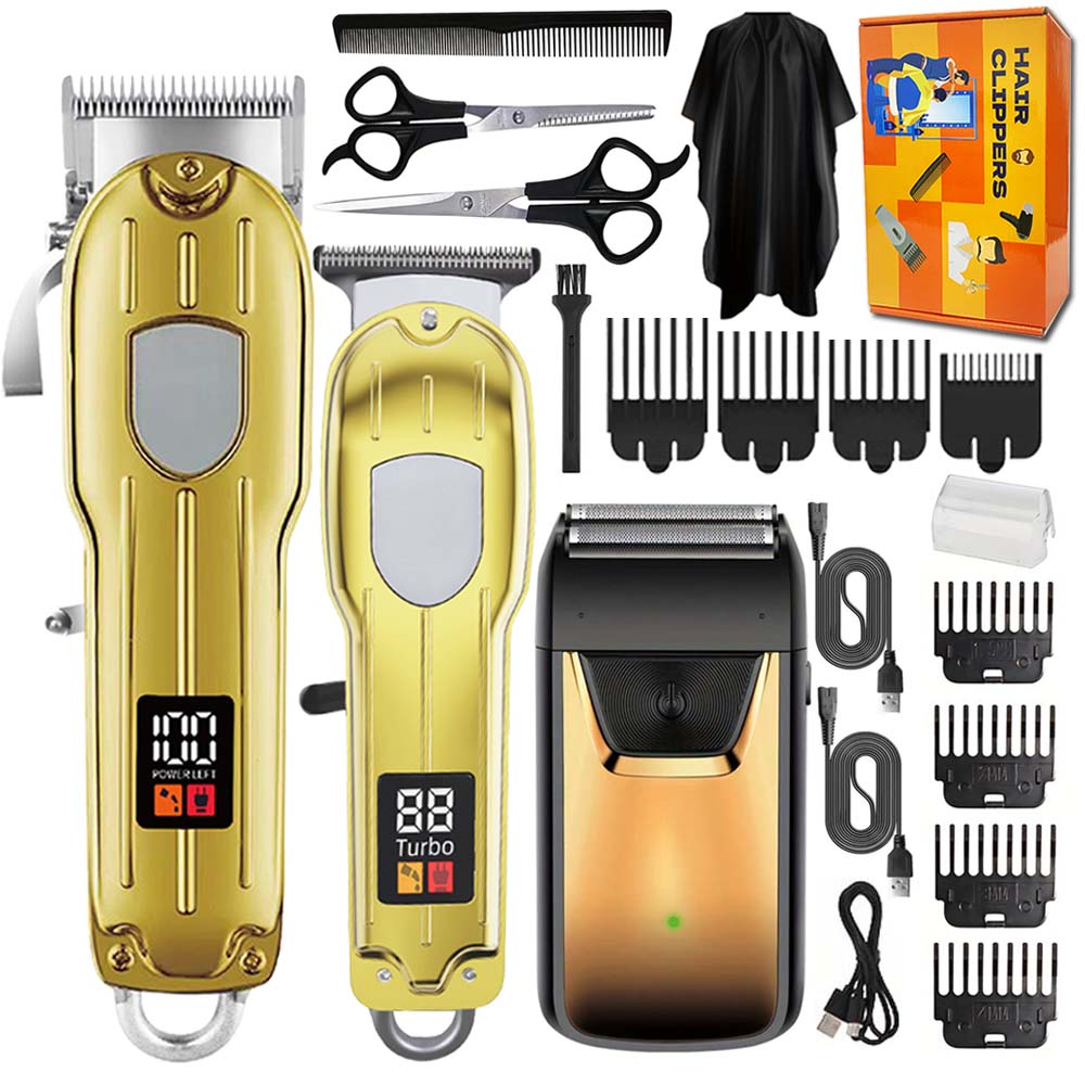 Professional 3-in-1 Hair Clipp - Mens Grooming Kit Gift Set 评论和价格