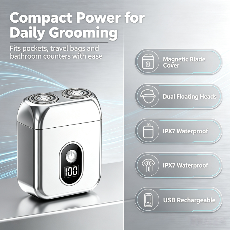 Waterproof Rechargeable Mini M - Men Grooming Home 评论和价格